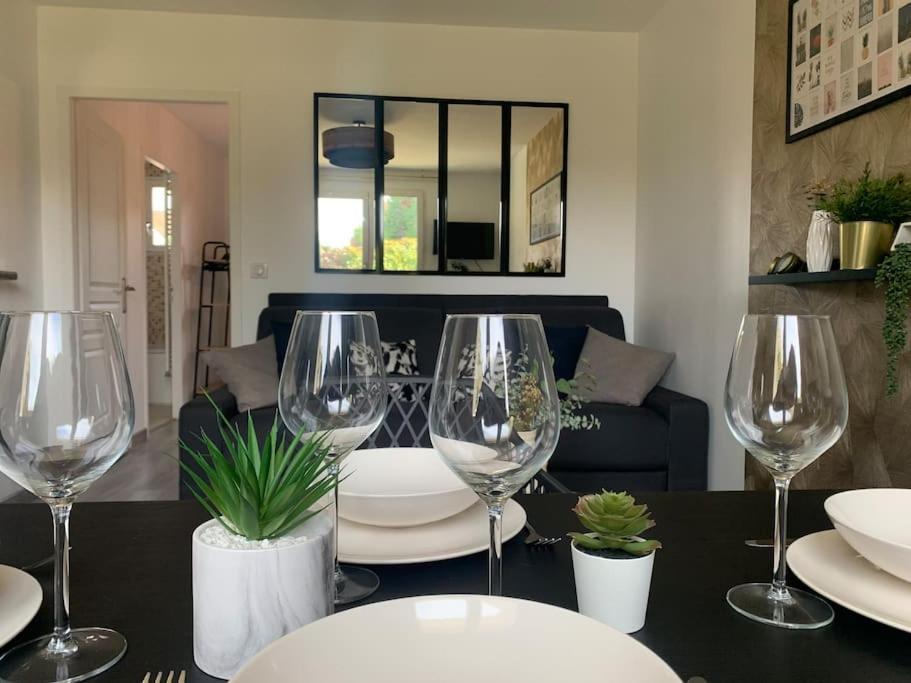 Appartement Proche Asterix, Stade De France, Chantilly, Roissy, Piscine Saisonniere Ла-Шапель-ан-Серваль Экстерьер фото
